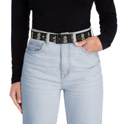 Copy of Trendy Statement Belt with Dollar Sign Design, Fashion Accessory, Casual Wear, Unique Gift Idea, Festival Style, Everyday Outfit