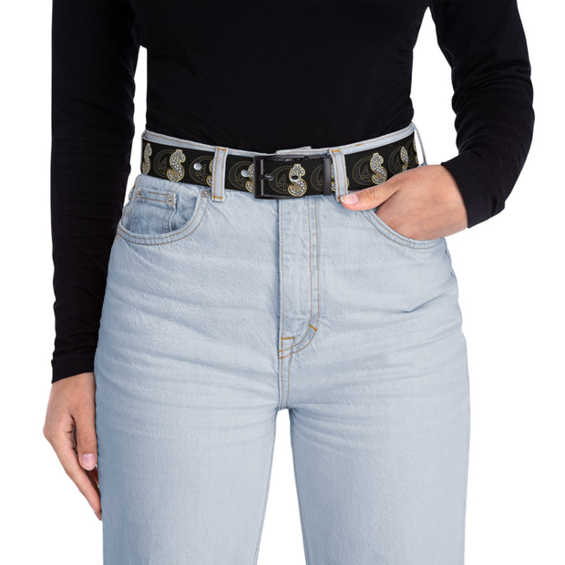 Copy of Trendy Statement Belt with Dollar Sign Design, Fashion Accessory, Casual Wear, Unique Gift Idea, Festival Style, Everyday Outfit
