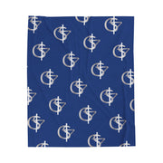 Cozy Velveteen Plush Blanket with Dollar Sign Pattern – Perfect for Home Décor, Gifts, and Celebrations