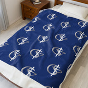 Cozy Velveteen Plush Blanket with Dollar Sign Pattern – Perfect for Home Décor, Gifts, and Celebrations
