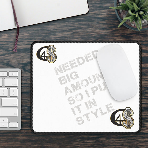 Stylish Gaming Mouse Pad with Motivational Quote - Perfect for Gamers, Home Office Decor, Unique Gift, Desk Accessories, Gaming Setup