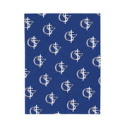 Cozy Velveteen Plush Blanket with Dollar Sign Pattern – Perfect for Home Décor, Gifts, and Celebrations