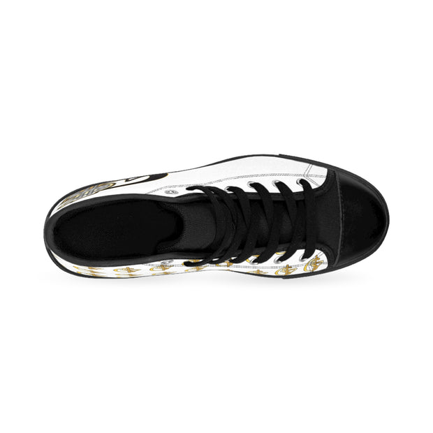 Stylish Women's Classic Sneakers, Trendy High Tops, Casual Footwear, Unique Gifts, Fashion Statement Shoes