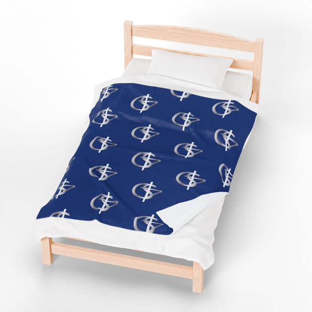 Cozy Velveteen Plush Blanket with Dollar Sign Pattern – Perfect for Home Décor, Gifts, and Celebrations