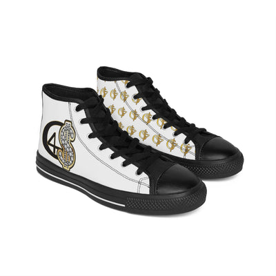 Stylish Women's Classic Sneakers, Trendy High Tops, Casual Footwear, Unique Gifts, Fashion Statement Shoes