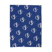 Cozy Velveteen Plush Blanket with Dollar Sign Pattern – Perfect for Home Décor, Gifts, and Celebrations