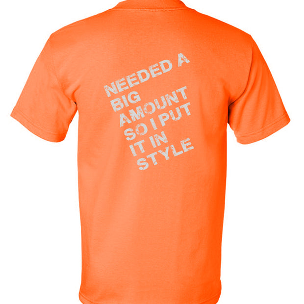Bright Orange - BACK